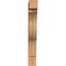 Ekena Millwork Funston Block Smooth Bracket, Western Red Cedar, 3 1/2"W x 16"D x 28"H BKT04X16X28FST05SWR - alternate 4
